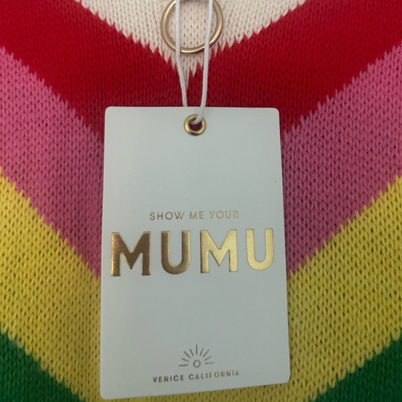 Show Me Your Mumu Weston rainbow sweater plus - Picture 6 of 10